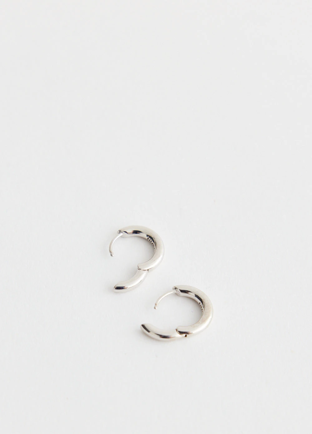 Round Hoop One Touch Earrings 5 Round Hoop One Touch Earrings - Image 5