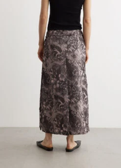 Ganni Rippled Jacquard Long Slit Skirt 8 Ganni Rippled Jacquard Long Slit Skirt -Style Haven Shop womens incu 570 ec592d0c 375c 452d 9068 cdf8ab3a1ee4
