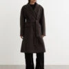 Acne Studios Onessa Double-Breasted Textured Coat