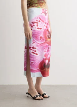 Orchid Print Skirt -Style Haven Shop womens incu 580 91de2536 d7af 43f1 ac64 f19969021043