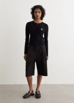 Marine Serre Core Knit Cardigan