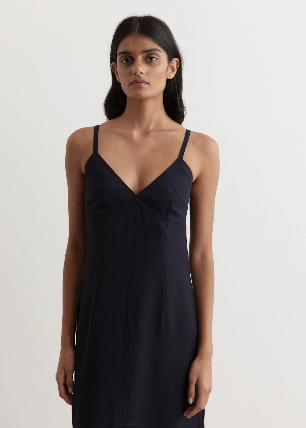 Toteme Front-Split Crepe Cami Dress 3 Toteme Front-Split Crepe Cami Dress - Image 3