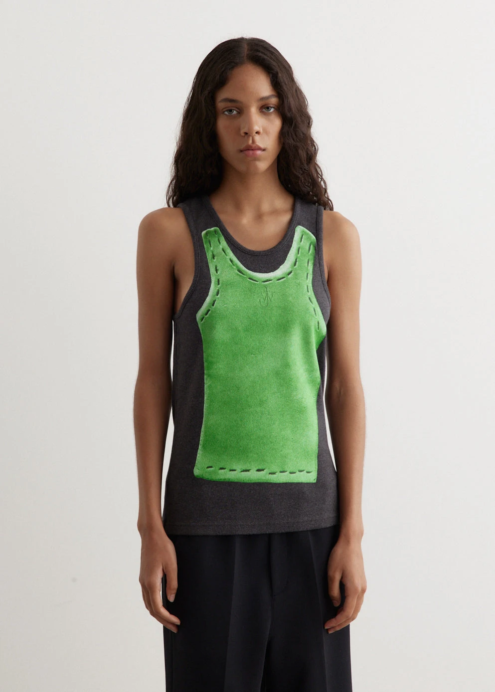 JW Anderson Clay Trompe L'Oeil Print Vest 1 JW Anderson Clay Trompe L'Oeil Print Vest