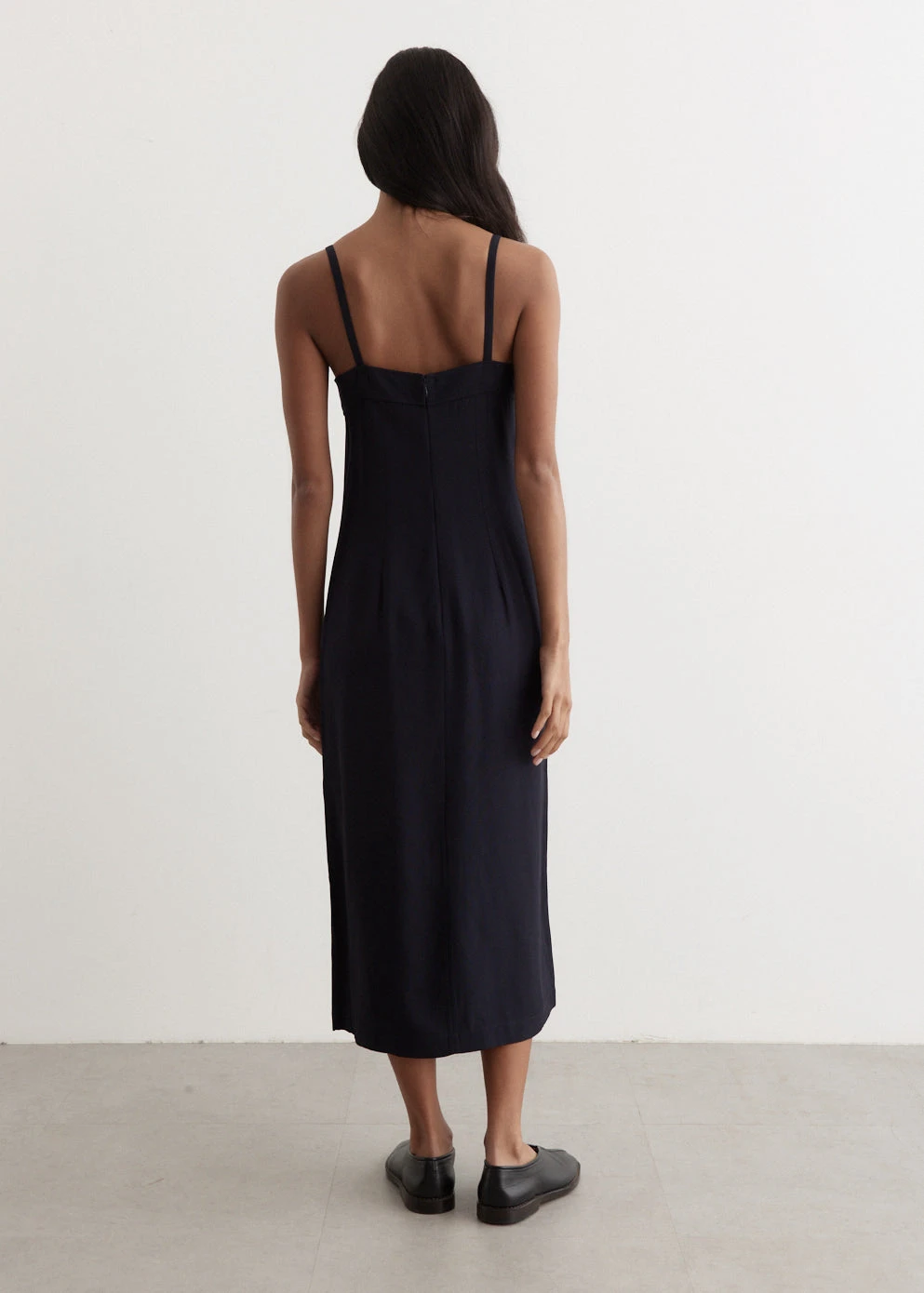 Toteme Front-Split Crepe Cami Dress 4 Toteme Front-Split Crepe Cami Dress - Image 4