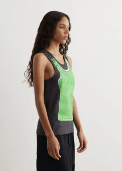 JW Anderson Clay Trompe L'Oeil Print Vest 7 JW Anderson Clay Trompe L'Oeil Print Vest -Style Haven Shop womens incu 587