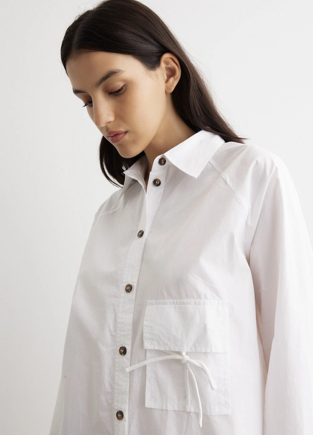 Ganni Oversized Raglan Shirt 2 Ganni Oversized Raglan Shirt - Image 2