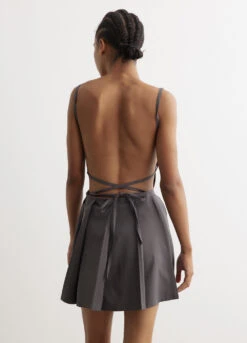 Pleated Mini Dress -Style Haven Shop womens incu 587 35f451a4 9376 4095 a747 9de18a2de1dc