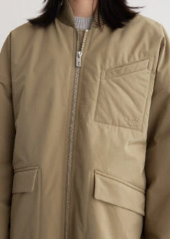 Ganni Light Twill Oversized Bomber Jacket 9 Ganni Light Twill Oversized Bomber Jacket -Style Haven Shop womens incu 588 0a6ab7ad 0563 43e8 84ab d2e0cec7052e