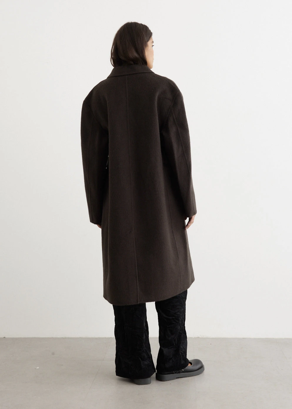 Acne Studios Onessa Double-Breasted Textured Coat 6 Acne Studios Onessa Double-Breasted Textured Coat - Image 6