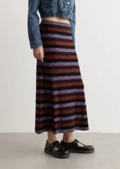 Ganni Sprayed Merino Rib Maxi Skirt -Style Haven Shop womens incu 590 fd7cb3b8 3efd 4f7f b1c9 d80128dd528a