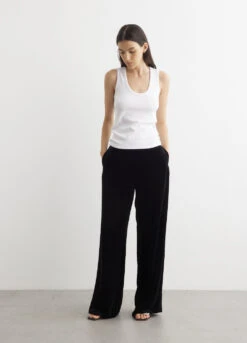 Toteme Wide Velvet Trousers