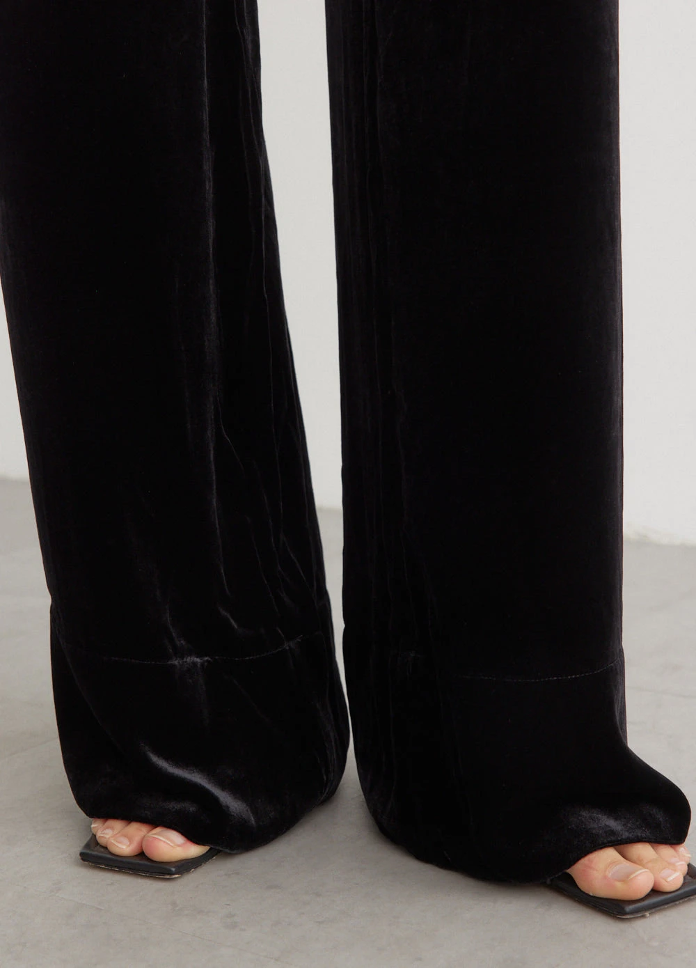 Toteme Wide Velvet Trousers 2 Toteme Wide Velvet Trousers - Image 2