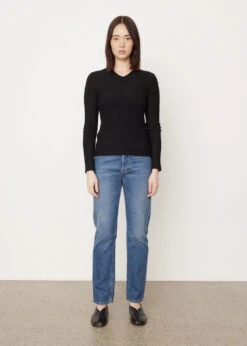 Toteme Paper Yarn Boucle Knit Jumper -Style Haven Shop womens incu 620 2bd54cd1 830a 42ef 80f2 cb3278bd6d17