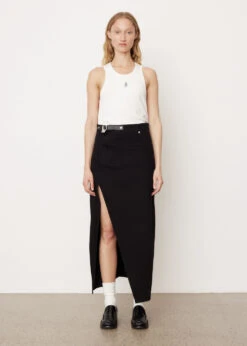 JW Anderson Padlock Strap Long Slit Skirt -Style Haven Shop womens incu 630 8f2e5ab3 ade1 486c 86ab 933195f76b5e