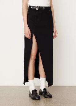 JW Anderson Padlock Strap Long Slit Skirt -Style Haven Shop womens incu 633 4b048d8b 30ad 4368 8fb4 11662cbe527a