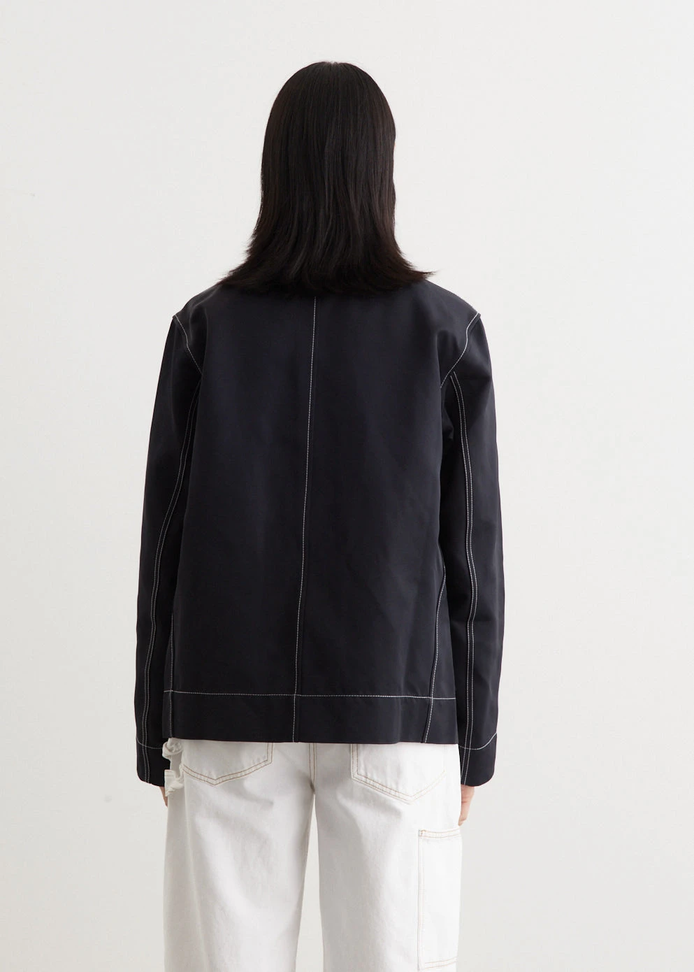 JW Anderson Contrast Seam Workwear Jacket 5 JW Anderson Contrast Seam Workwear Jacket - Image 5
