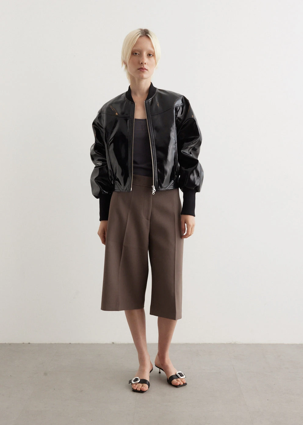 Raglan Patent Leather Jacket 1 Raglan Patent Leather Jacket