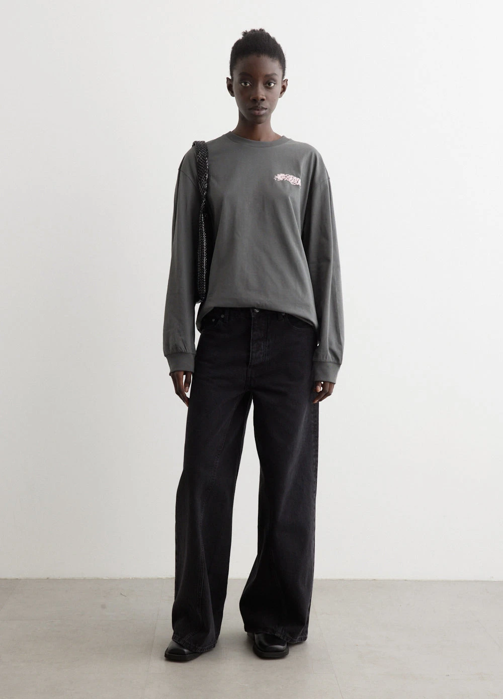 Ganni Future Heavy Loveclub Long-Sleeve T-Shirt 1 Ganni Future Heavy Loveclub Long-Sleeve T-Shirt