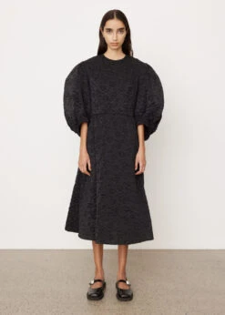 Simone Rocha Puff Sleeve Fitted Dress
