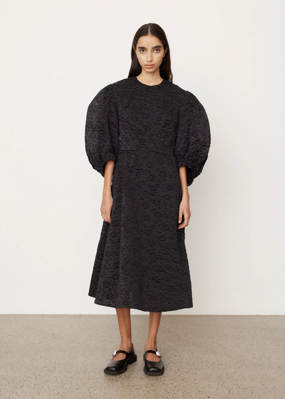Simone Rocha Puff Sleeve Fitted Dress 5 Simone Rocha Puff Sleeve Fitted Dress - Image 5