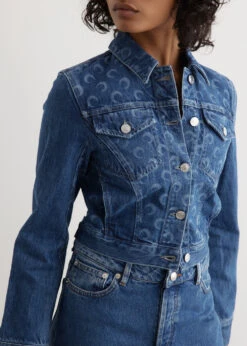 Marine Serre Deadstock Denim Boxy Jacket -Style Haven Shop womens incu 692 bb2b399d 59c0 4119 8741 b5691f683198