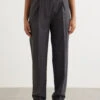 Toteme Single-Pleat Tapered Trousers