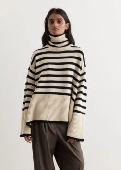 Toteme Signature Stripe Turtleneck Sweater 8 Toteme Signature Stripe Turtleneck Sweater -Style Haven Shop womens incu 716 28baf348 6f01 4950 9465 34ec5ddae708