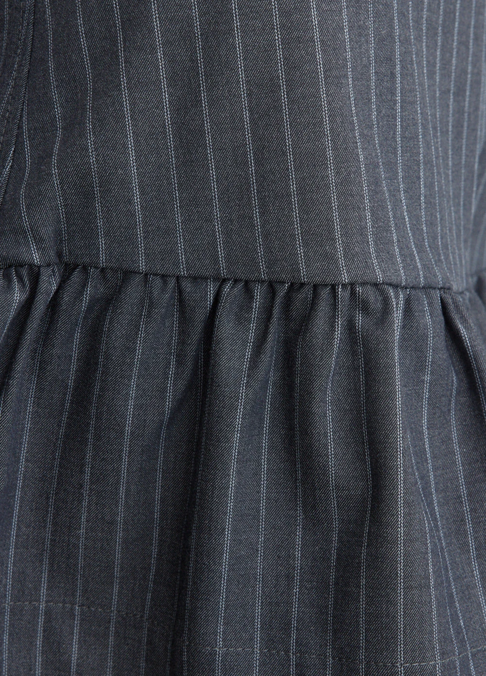 Ganni Stretch Stripe Flounce Mini Skirt 2 Ganni Stretch Stripe Flounce Mini Skirt - Image 2