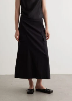 Studio Nicholson Tyrell Tailored Patch Pocket Skirt