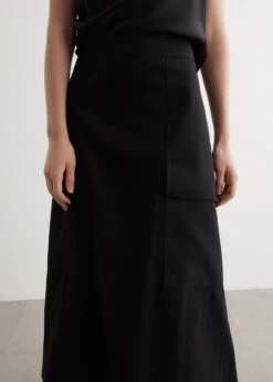 Studio Nicholson Tyrell Tailored Patch Pocket Skirt -Style Haven Shop womens incu 734 e199b83c ca88 4893 b703 82fb28f79dd5