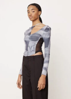 Anja Patch Print Top -Style Haven Shop womens incu 737 78544e7d f911 4f89 9acb ad353a85498d