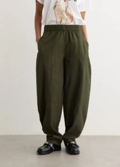 Ganni Elasticated Curve Pants