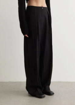 Acne Studios Pernille Jaq Herringbone Trousers -Style Haven Shop womens incu 747 91b1cce4 18da 438a a53b b572b1312d28