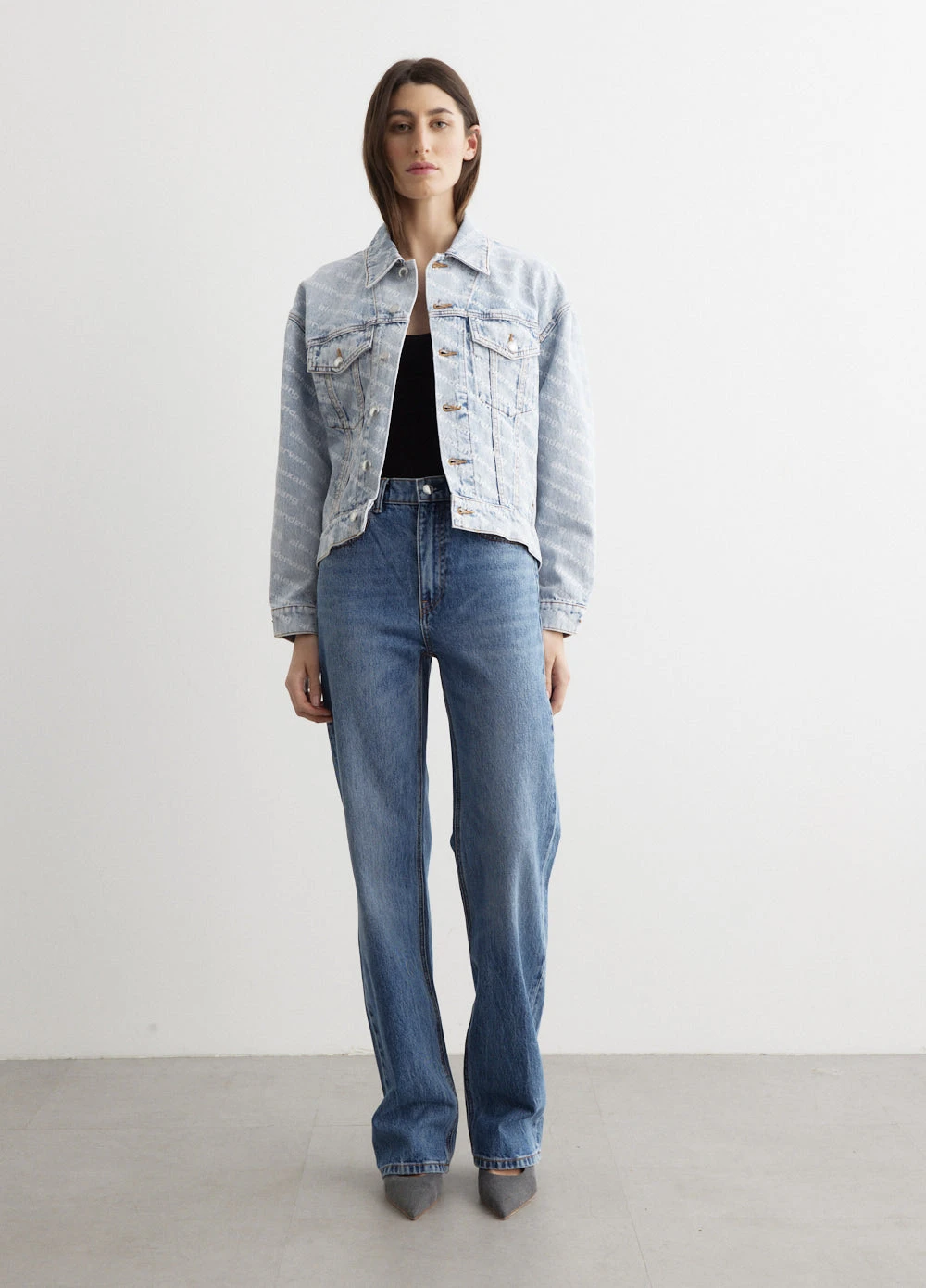 ALEXANDER WANG Ez Mid-Rise Relaxed Jeans 3 ALEXANDER WANG Ez Mid-Rise Relaxed Jeans - Image 3