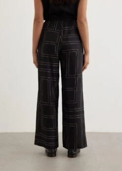 Toteme Monogram Silk Pyjama Pants -Style Haven Shop womens incu 757 567a751a 8e2a 4e13 a577 b95c214bc40e