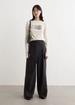 Acne Studios Elga Double Layered T-Shirt -Style Haven Shop womens incu 763 6aa49281 a1f1 4e1f a89b 1b0f99abd953