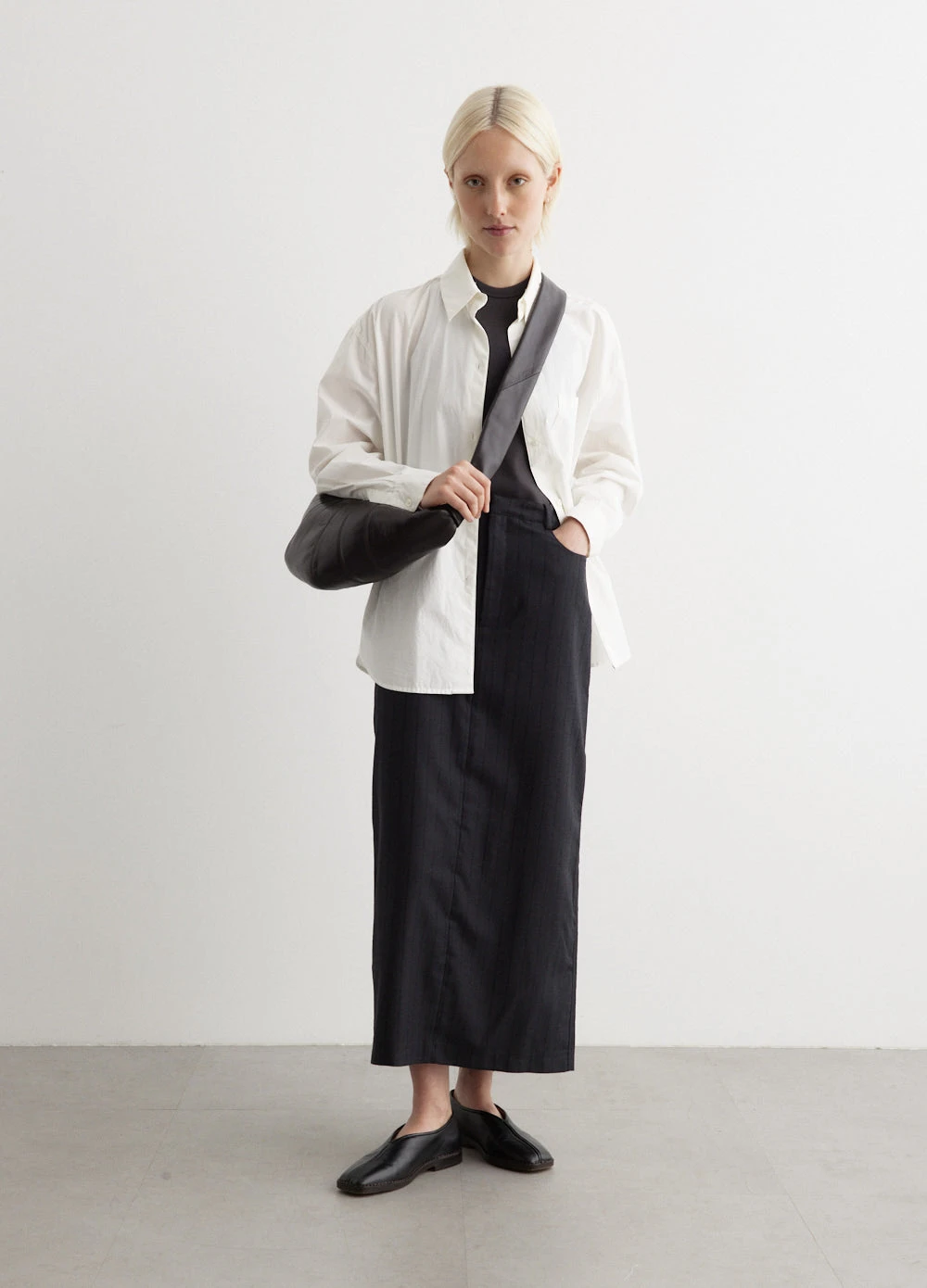 Long Stripe Skirt 4 Long Stripe Skirt - Image 4