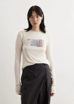 Acne Studios Elga Double Layered T-Shirt