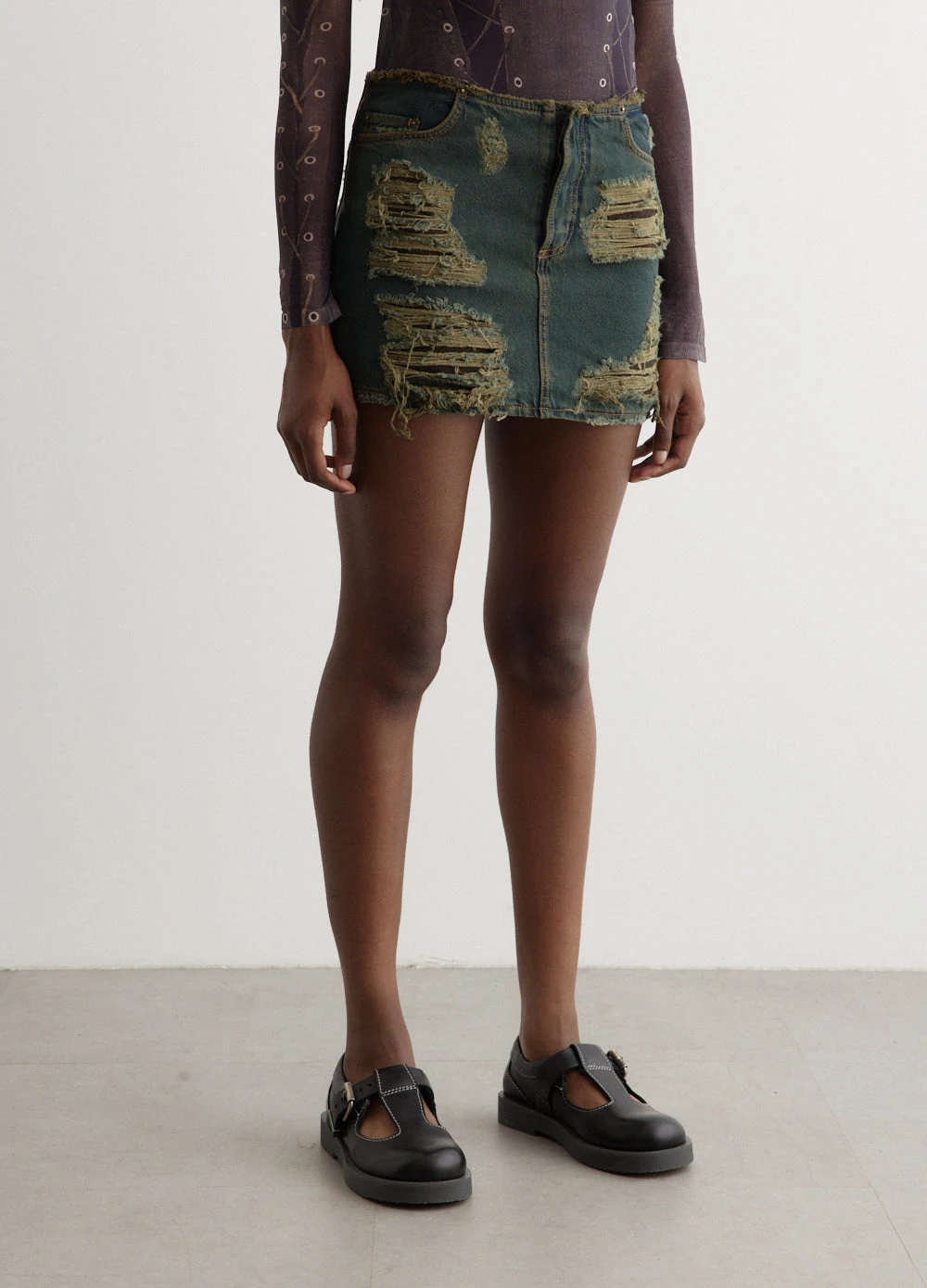 Acne Studios Ipax Denim Skirt 3 Acne Studios Ipax Denim Skirt - Image 3