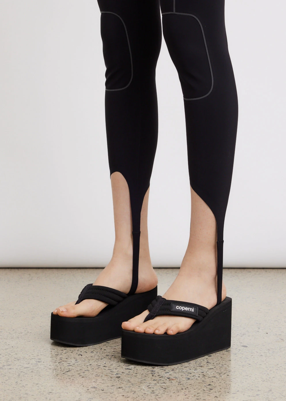 Coperni Branded Wedge Sandal 2 Coperni Branded Wedge Sandal - Image 2