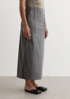 Angel Long Pinstripe Skirt -Style Haven Shop womens incu 795 54026b55 fc50 4976 86aa f3fad6756e4e