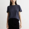 Ganni Thin Jersey Relaxed O-Neck T-Shirt