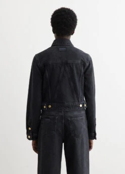 Ganni Heavy Denim Cropped Jacket 9 Ganni Heavy Denim Cropped Jacket -Style Haven Shop womens incu 804 d4776f15 71e8 44a3 b993 81dc029f9ff6