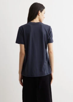 Ganni Thin Jersey Relaxed O-Neck T-Shirt -Style Haven Shop womens incu 810 8d4e67df 1940 4c41 9666 b446f5785d03