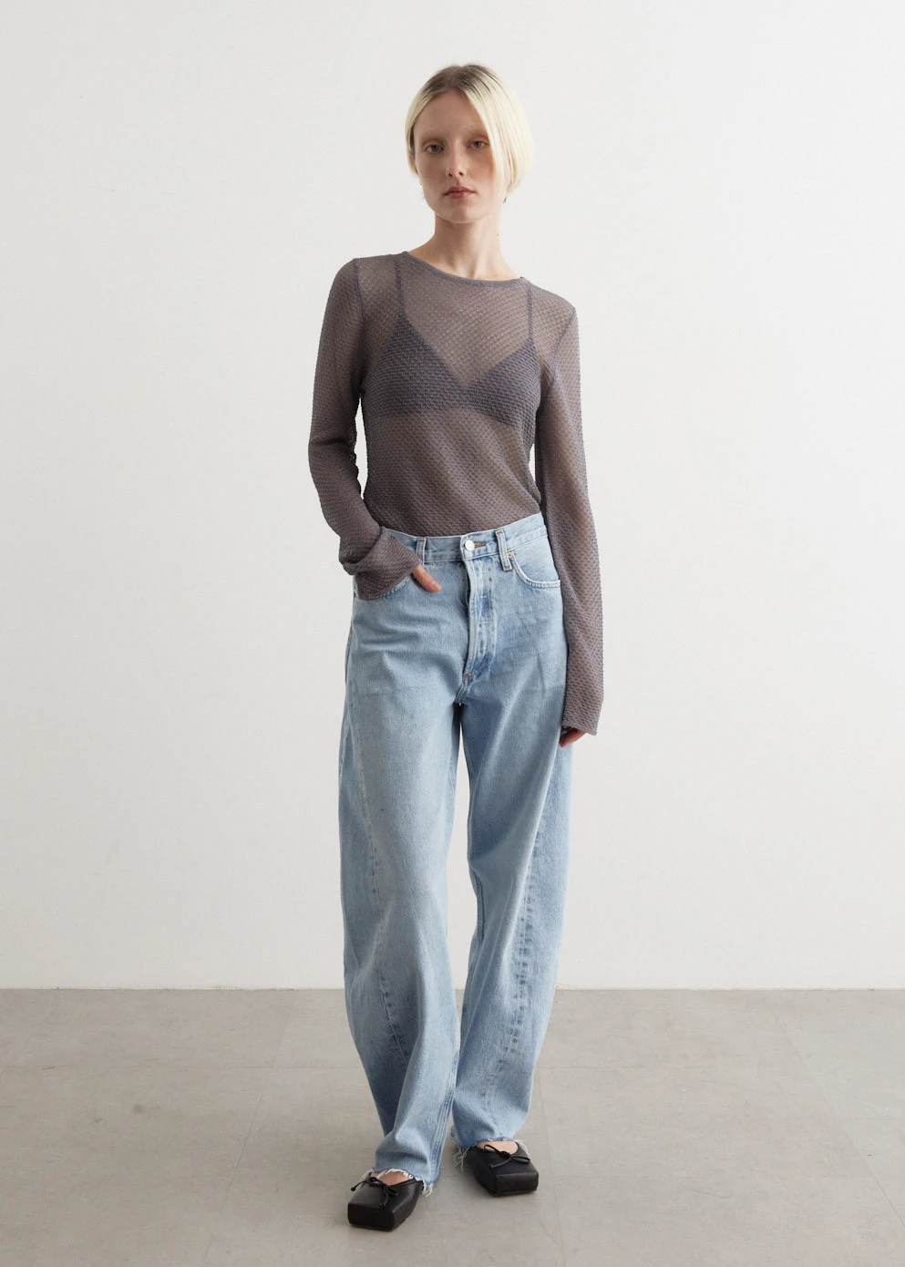 Leaf Long-Sleeve Knit Top 1 Leaf Long-Sleeve Knit Top