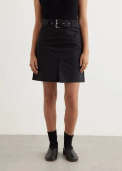 Toteme Cotton Trench Skirt -Style Haven Shop womens incu 819 e087a163 5875 4699 ac86 43f2c30384e8