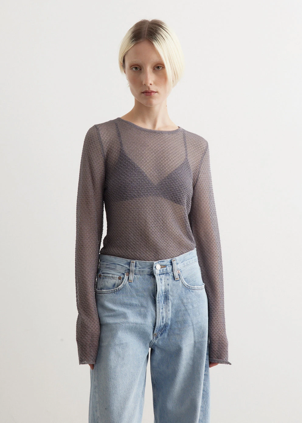 Leaf Long-Sleeve Knit Top 2 Leaf Long-Sleeve Knit Top - Image 2