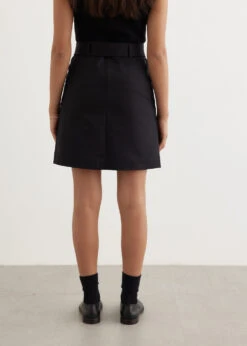 Toteme Cotton Trench Skirt -Style Haven Shop womens incu 824 6ef2de05 f5d5 499a 9a0d 8a0bc2f26928