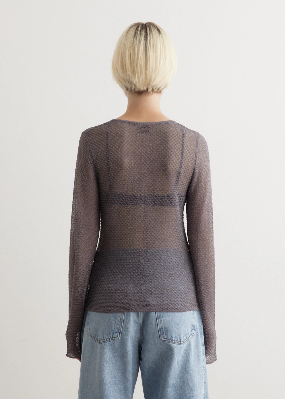 Leaf Long-Sleeve Knit Top 4 Leaf Long-Sleeve Knit Top - Image 4