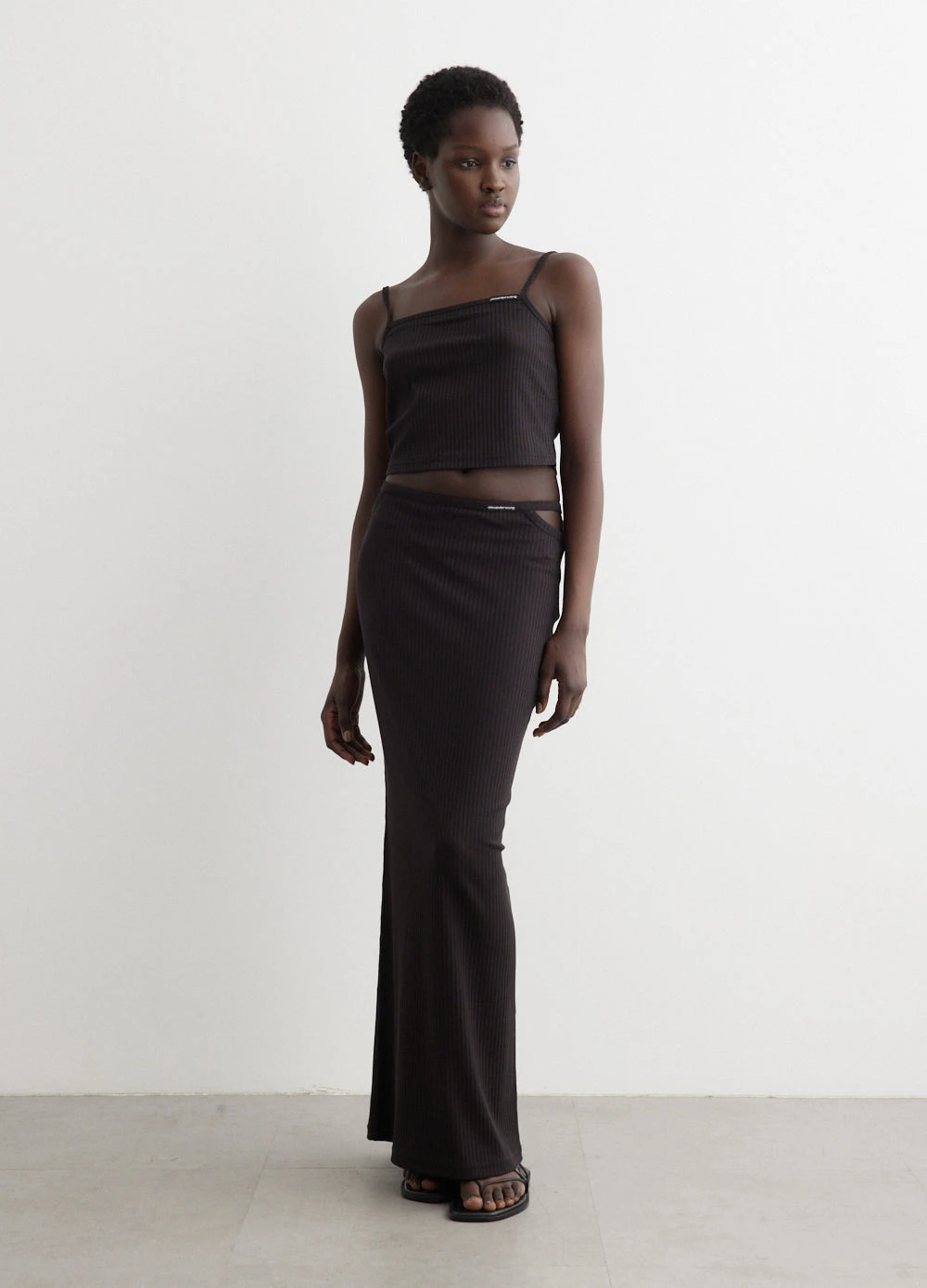 ALEXANDER WANG G String Floor Length Skirt 1 ALEXANDER WANG G String Floor Length Skirt